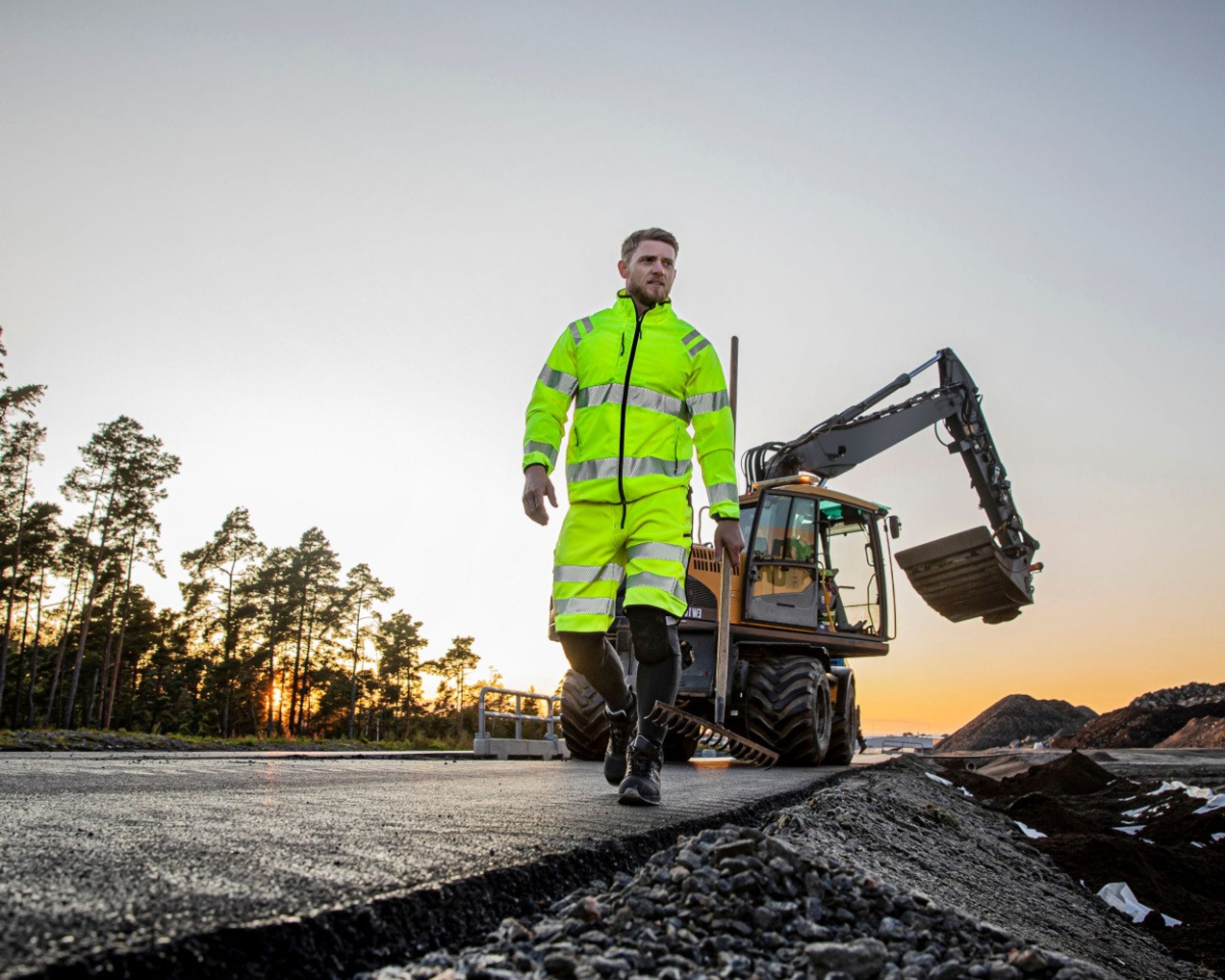 Man duurzame werkkleding telva infra